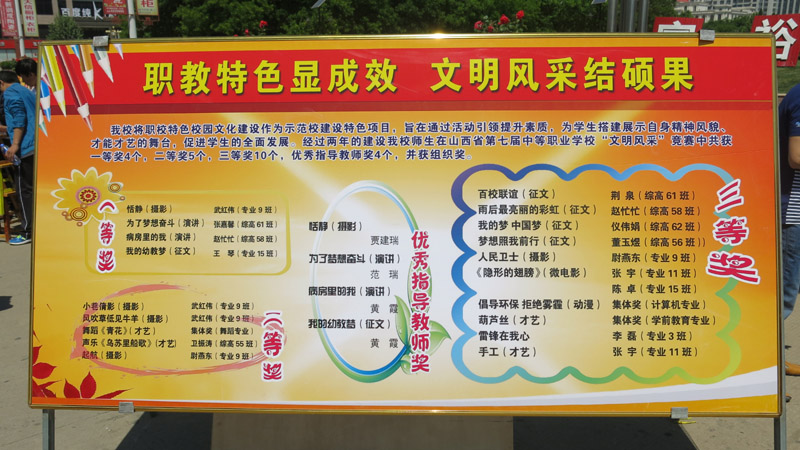 2015年文明风采奖